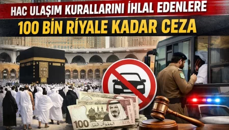 Hac Ulaşım Kurallarını İhlal Edenlere 100 Bin Riyale Kadar Ceza